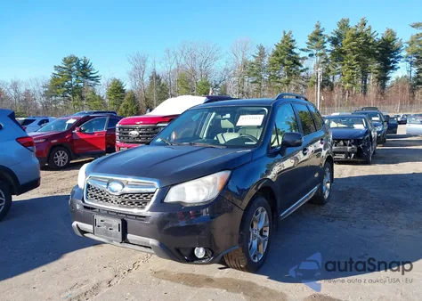 2015 Subaru Forester 2.5I Touring z USA, uszkodzony, nr VIN JF2SJAUC4FH405001